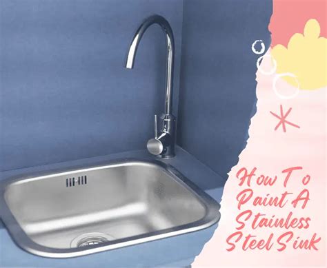 how to paint a stainless steel sink and why we should always keep our hands clean